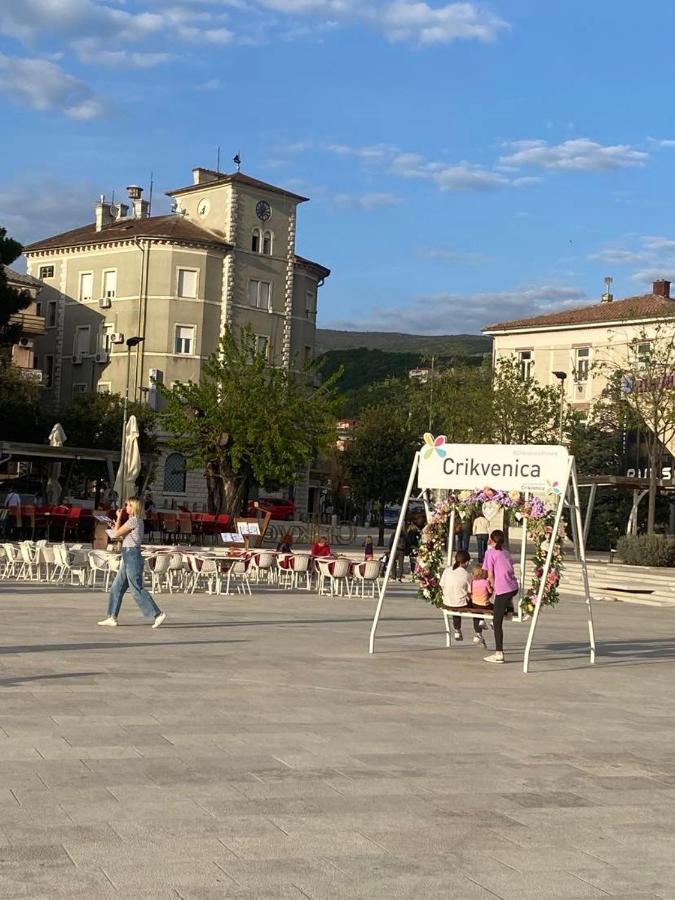 Apartman Silvija Crikvenica Dış mekan fotoğraf